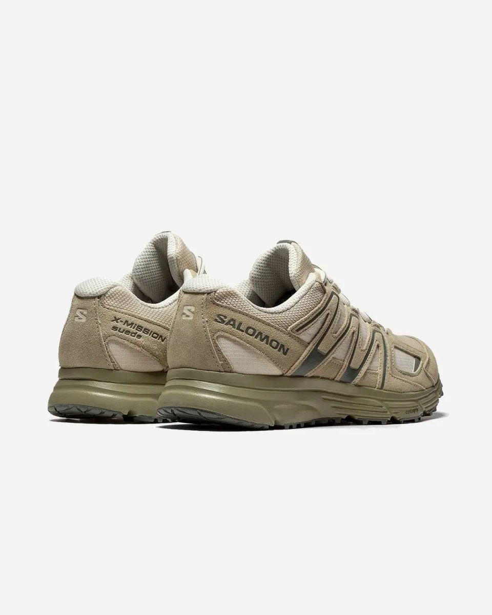 X-MISSION 4 Suede Turtledove/Moss Grey
