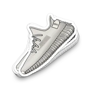 Yeezy 350 V2 "Bone" Sneaker Sticker