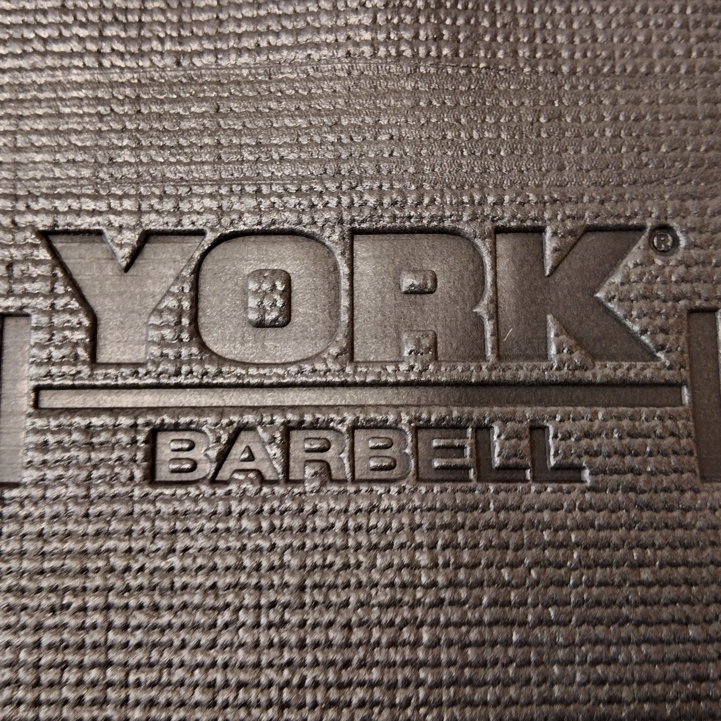 York Barbell Training Mat with carry straps