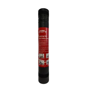York Barbell Training Mat with carry straps