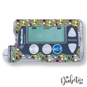 Zombies - Medtronic Paradigm Series 7 Sticker